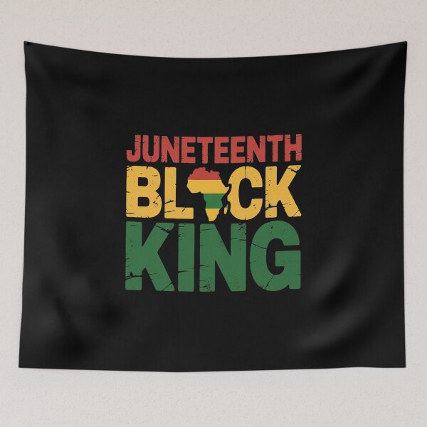 Item preview, Juneteenth black king in african flag colors for afro pride designed and sold by Rrettgison.