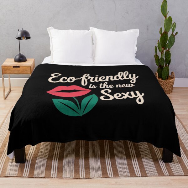 Item preview, Eco-Friendly Is The New Sexy Sustainable Lip Print designed and sold by ProudForFunny.