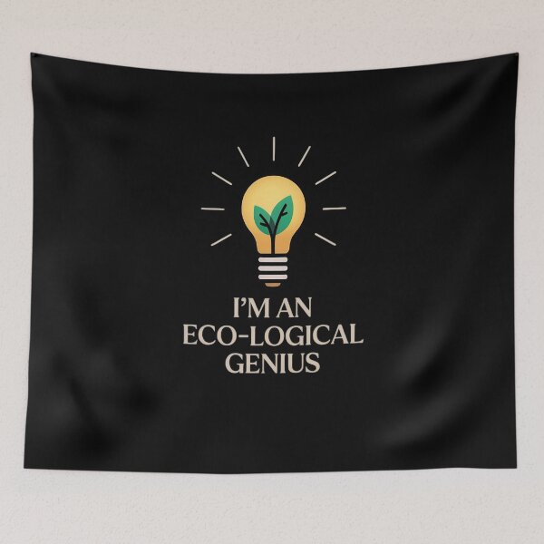 Item preview, Eco-logical Genius Sustainable Lightbulb Plant designed and sold by ProudForFunny.