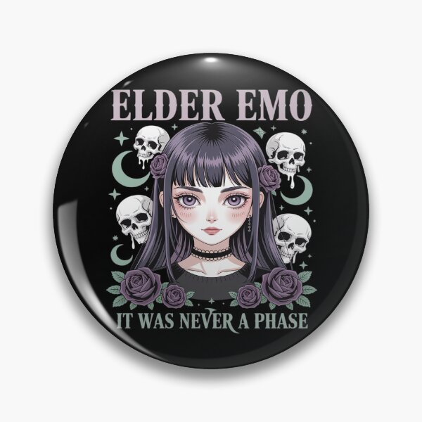 Item preview, Elder Emo It was Never a Phase designed and sold by ProudForFunny.