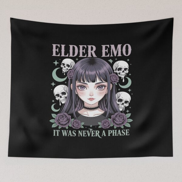 Item preview, Elder Emo It was Never a Phase designed and sold by ProudForFunny.