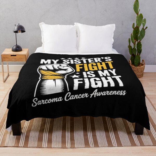 Item preview, My Sister's Fight is My Fight Sarcoma Cancer Awareness designed and sold by Rrettgison.