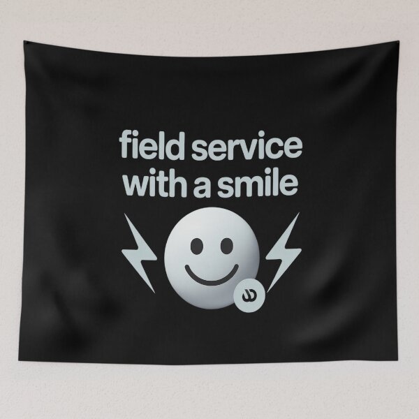 Item preview, Electrician Pride Field Service With a Smile novelty designed and sold by ProudForFunny.