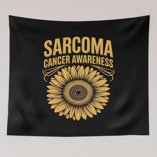 Item preview, Sarcoma Cancer Awareness I Wear Yellow Ribbon Sunflower designed and sold by Rrettgison.