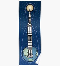 Apollo to the Moon Poster