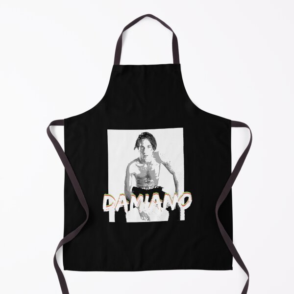 Item preview, Damiano David Glitch Typography & Shirtless Portrait - Edgy Streetwear Art designed and sold by JayliIvan.
