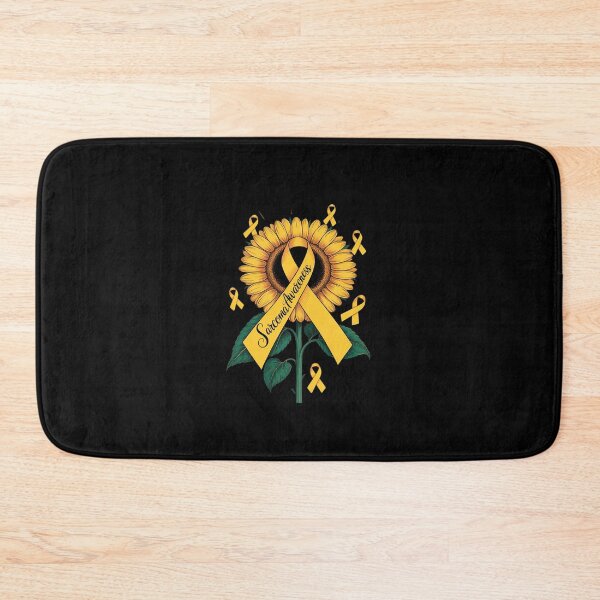 Item preview, Sarcoma Cancer Awareness Yellow Ribbon Sunflower designed and sold by Rrettgison.