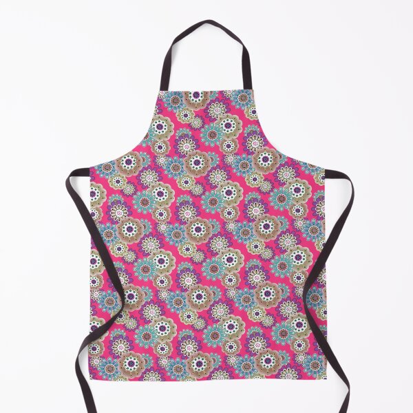 Item preview, Colorful rustic floral pattern retro designed and sold by fuzzyfox.