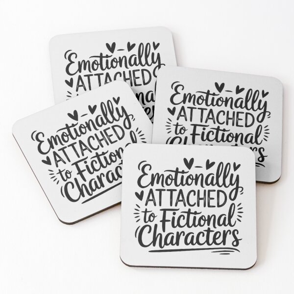 Item preview, Emotionally Attached to Fictional Characters Book Lover] designed and sold by ProudForFunny.