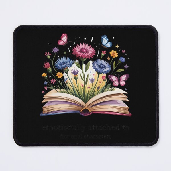 Item preview, Emotionally Attached to Fictional Characters Book Reading designed and sold by ProudForFunny.