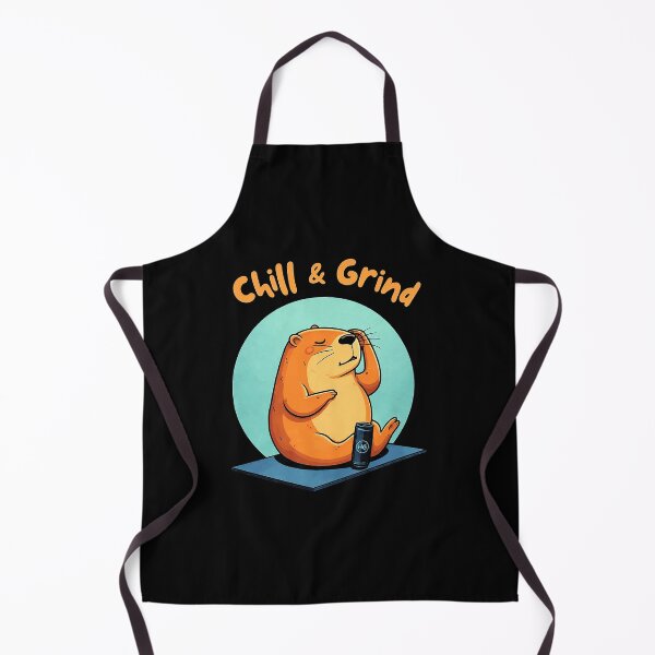 Artikelvorschau, Chill and Grind Capybara entworfen und verkauft von bakercolli.