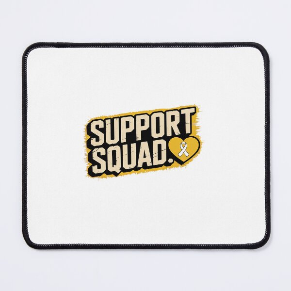 Item preview, Support Squad Sarcoma Cancer Awareness Yellow Ribbon designed and sold by Rrettgison.