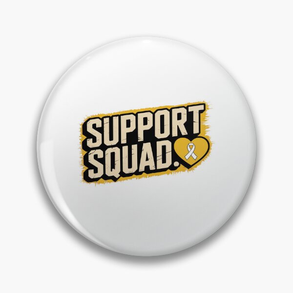 Item preview, Support Squad Sarcoma Cancer Awareness Yellow Ribbon designed and sold by Rrettgison.