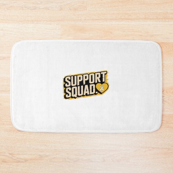 Item preview, Support Squad Sarcoma Cancer Awareness Yellow Ribbon designed and sold by Rrettgison.