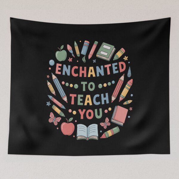 Item preview, Enchanted to Teach You Friendship Teacher for Back to School designed and sold by ProudForFunny.