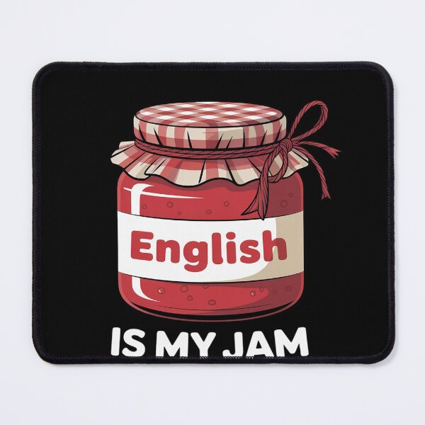 Item preview, English is My Jam Language Teacher Pun designed and sold by ProudForFunny.