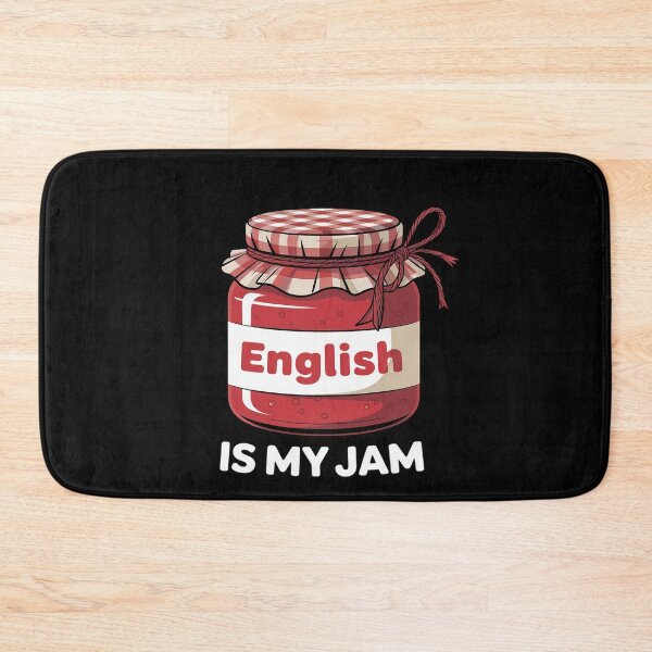 Item preview, English is My Jam Language Teacher Pun designed and sold by ProudForFunny.
