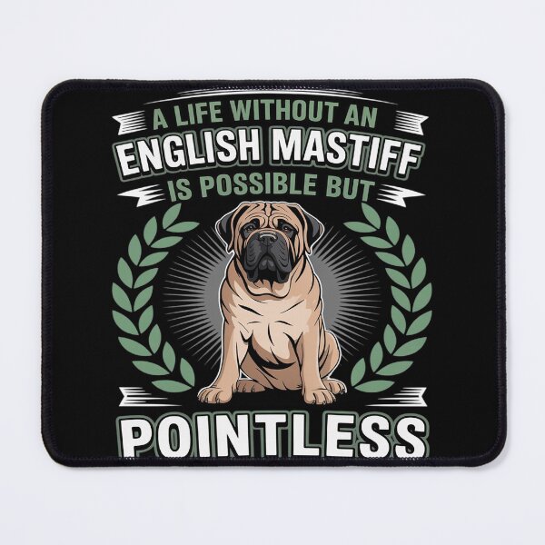 Item preview, English Mastiff Canine Gentle Giant Guard Dog Pet Animal Paw designed and sold by ProudForFunny.