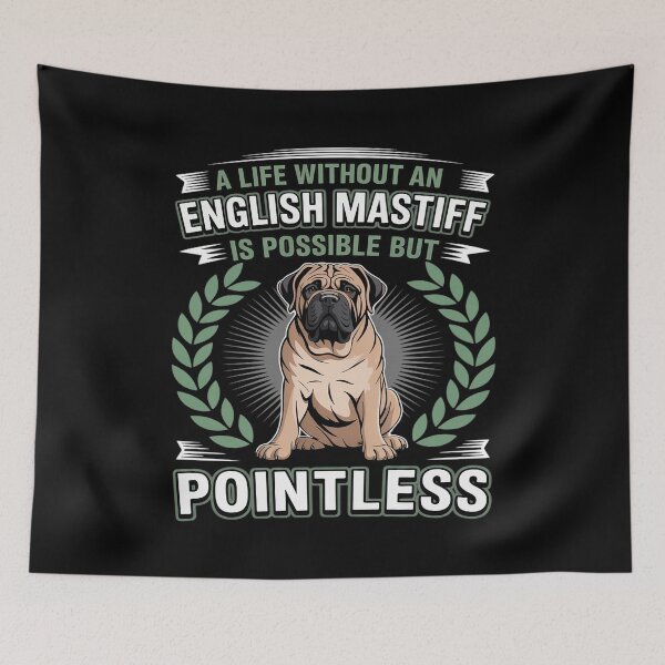 Item preview, English Mastiff Canine Gentle Giant Guard Dog Pet Animal Paw designed and sold by ProudForFunny.