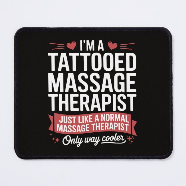 Item preview, Tattooed Massage Therapist Massage Therapy designed and sold by czechascheledu.