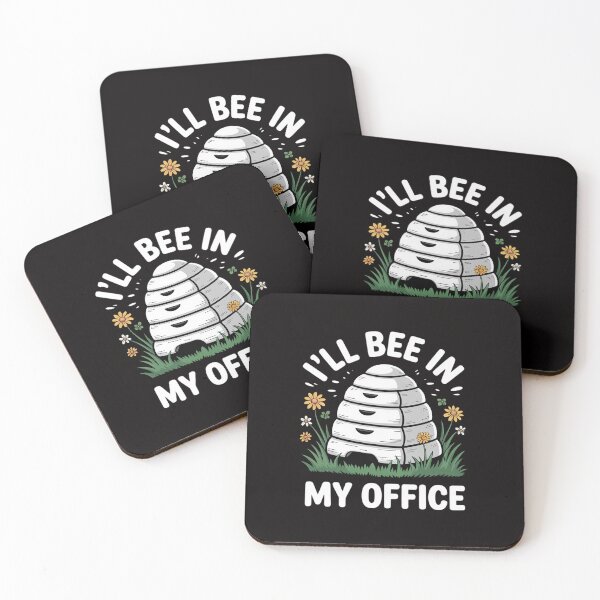 Item preview, I'll Bee In My Office - Beekeeper - Beekeeping designed and sold by czechascheledu.