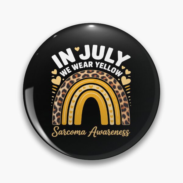 Item preview, In July We Wear Yellow Sarcoma Cancer Awareness Month designed and sold by Rrettgison.