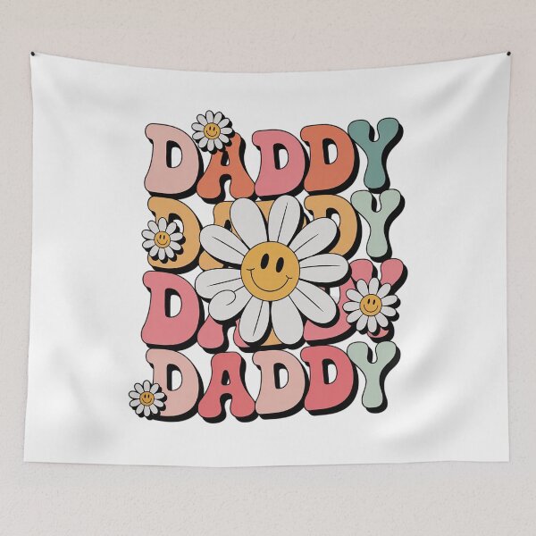 Item preview, Groovy Daddy Matching Family Birthday Party Daisy Flower designed and sold by Rrettgison.