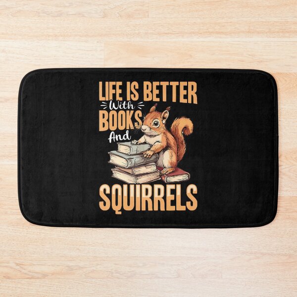 Item preview, Funny Squirrel Animal Life Is Better With Books And A designed and sold by heupelipocko.