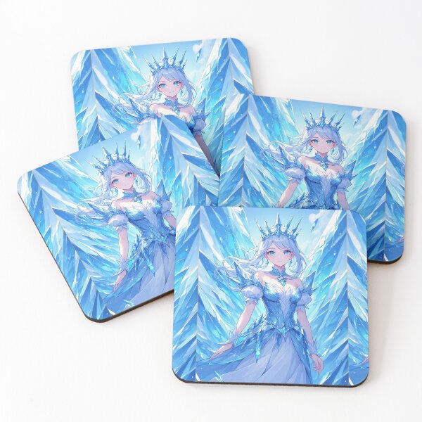 Item preview, Anime girl in the middle of the ice designed and sold by ArtsJulian.