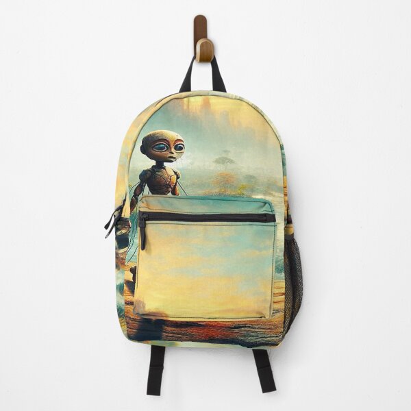 Item preview, The Last Explorer – Futuristic Robot in a Dream World designed and sold by Okmanoo.