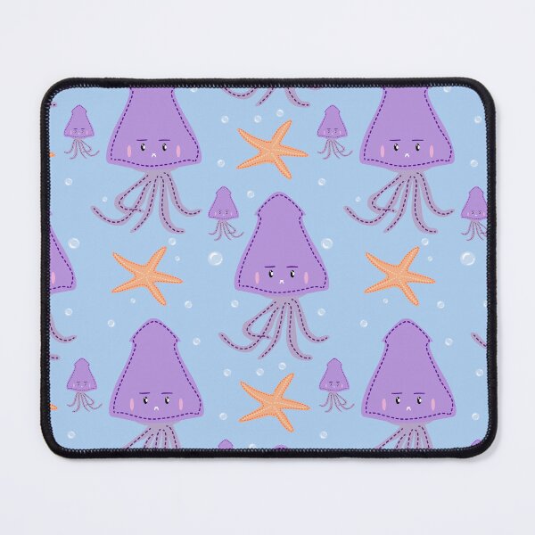 Item preview, Shy Squid and Starfish Dancing Under The Sea designed and sold by Chercheryellow.