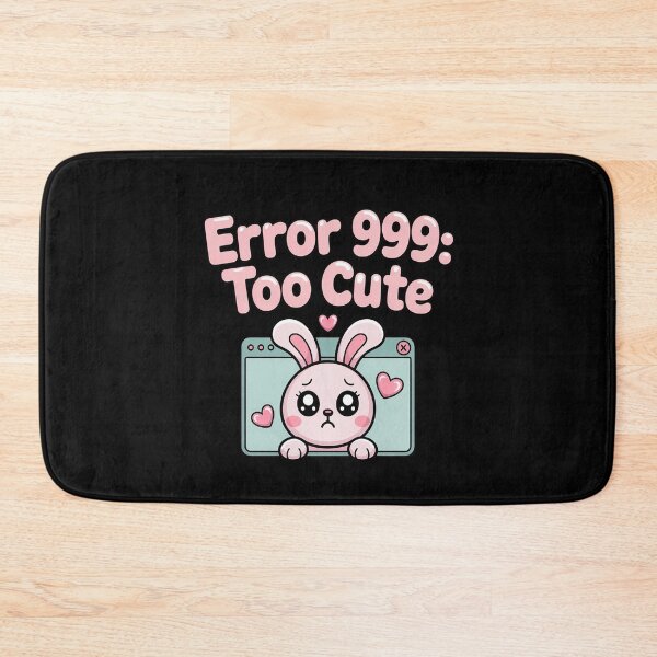 Item preview, Error 999 Too Cute Kawaii Vaporwave Anime Graphic designed and sold by ProudForFunny.