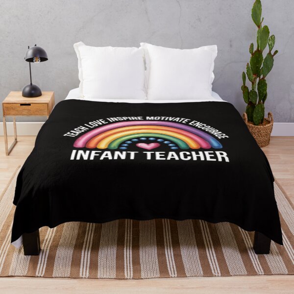 Item preview, Infant Teacher Watercolor Rainbow Daycare Provider designed and sold by czechascheledu.