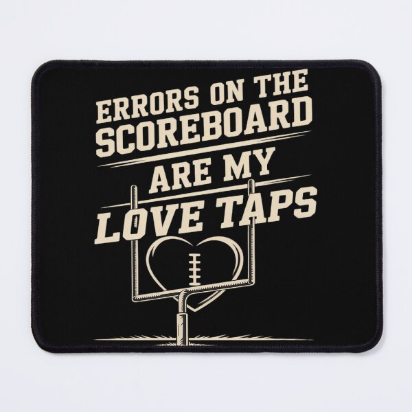 Item preview, Errors on Scoreboard Football Fan Humor designed and sold by ProudForFunny.