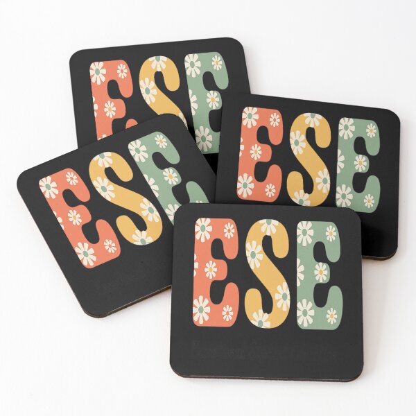 Item preview, ESE Flowers Exceptional Student Education Teacher Teaching designed and sold by ProudForFunny.