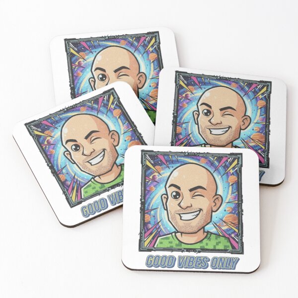 Item preview, Good Vibes Only – retro futuristic cosmic illustration designed and sold by JonathanP514.