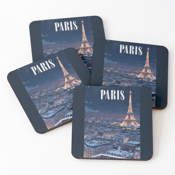 Item preview, The Eiffel Tower at Winter Night, Paris  designed and sold by Aguilar Trips.