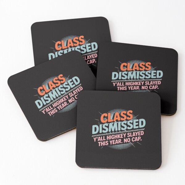 Item preview, Teacher Class Dismissed Yall Highkey Slayed This Year No Cap designed and sold by czechascheledu.