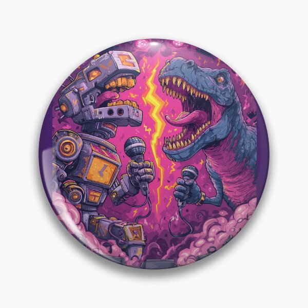 Item preview, Jurassic Rap Battle designed and sold by ArgentoArt.