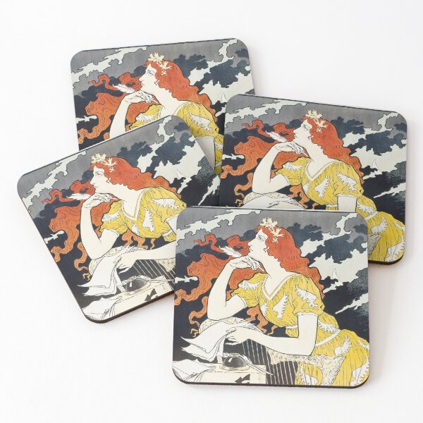 Item preview, Women Art Nouveau  designed and sold by emmadezine.