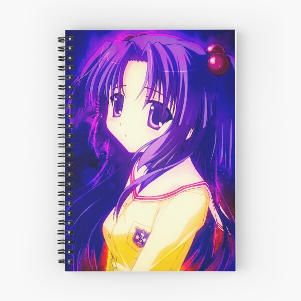 Item preview, Ichinose Kotomi Clannad Anime Dreamy Violet School Serenity designed and sold by thedarvills.