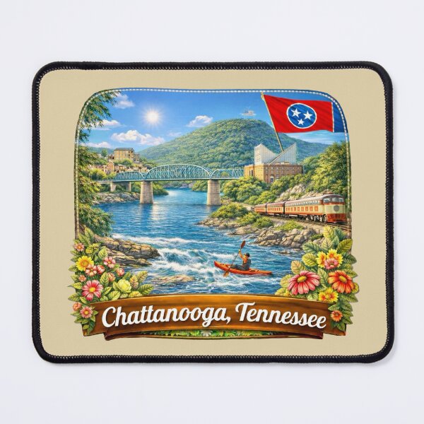Item preview, Chattanooga, Tennessee designed and sold by Myra365Art.