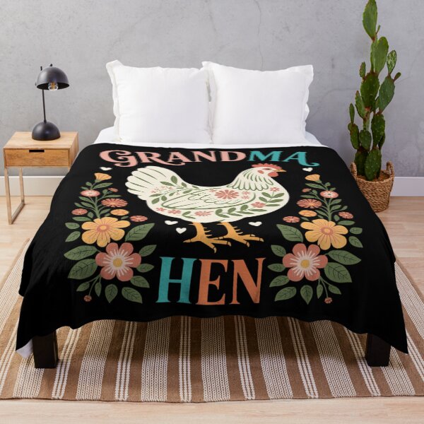 Item preview, Happy Mother's Day Proud Grandma Floral Chicken Hen Lover designed and sold by EllenJast.