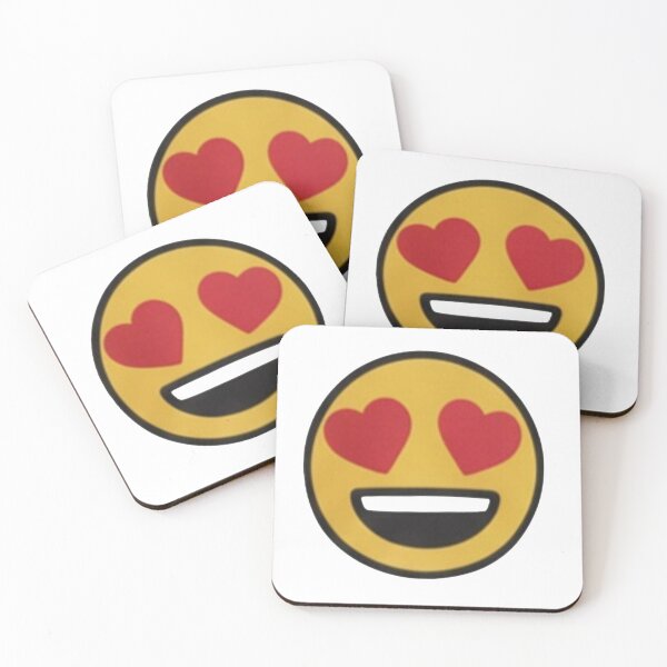 Item preview, Smiling Heart Eyes Emoji designed and sold by ZyVoAli.