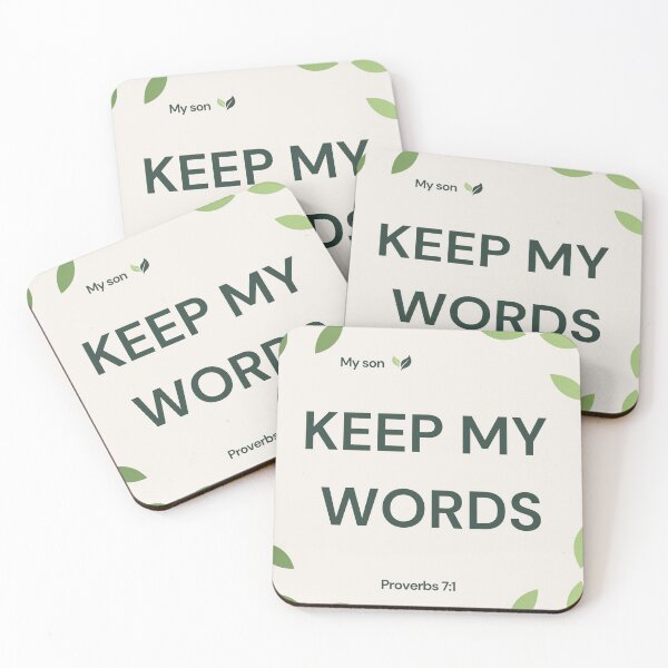 Item preview, Proverbs 7:1 designed and sold by Undonemadenew.