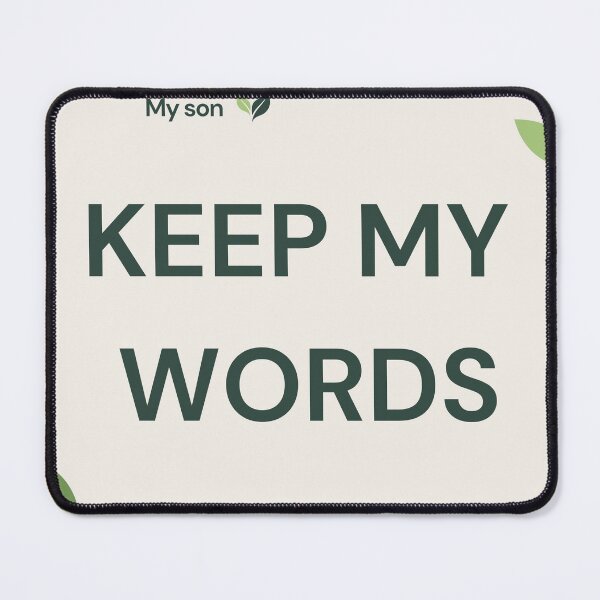 Item preview, Proverbs 7:1 designed and sold by Undonemadenew.