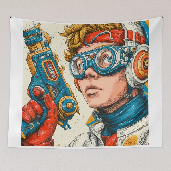 Item preview, SPACE NERO STEVE-RAYBO Nerd GAMMA  designed and sold by Zen Candy 3000 Travis Nicholas Zariwny.