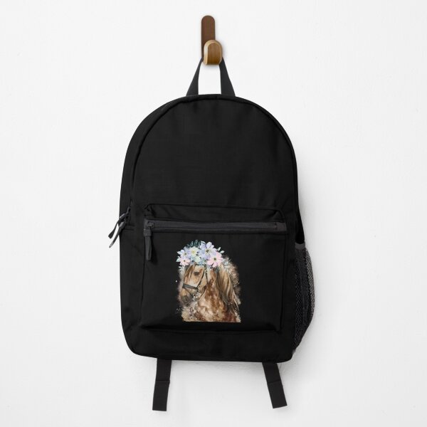 Item preview, Brown Horse with Pastel Floral Crown designed and sold by IN Tales.