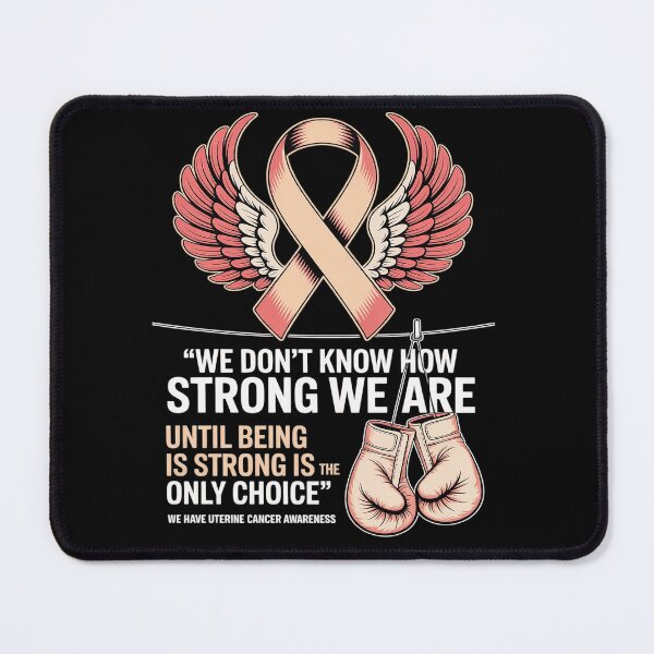 Item preview, Uterine Cancer Awareness Being Strong Is The Only Choice designed and sold by RonnasJackson.