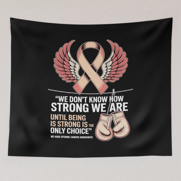 Item preview, Uterine Cancer Awareness Being Strong Is The Only Choice designed and sold by RonnasJackson.
